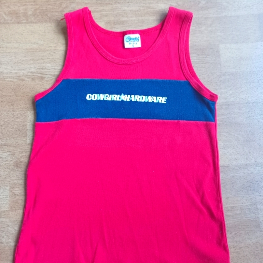 Cowgirl hardware tank top size small